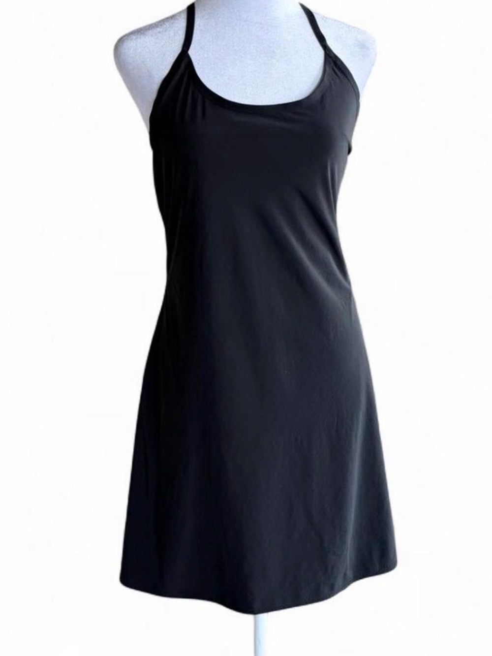Outdoor Voices Black Mini Active Dress